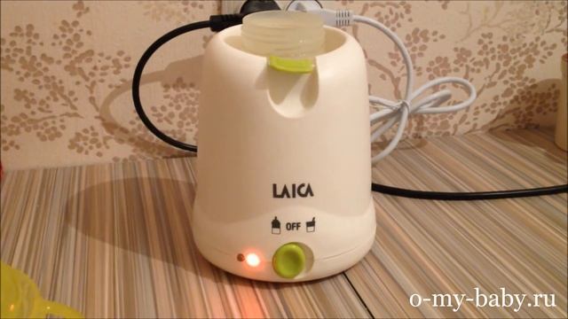 Подогреватель для бутылочек Laica BC1007 — видео-отзыв Евгении смотреть онлайн