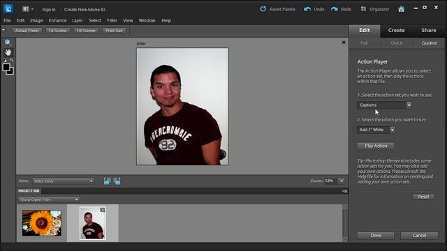 How to use the Automatic Actions in Adobe Photoshop Elements 10 смотреть онлайн