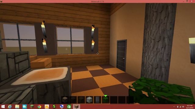 Minecraft Building Series Episode 1: Acacia Wood House 25x25