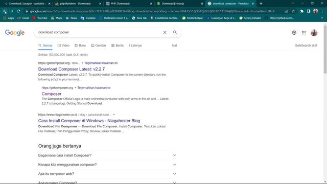 Tutorial Install Laragon/Laravel/Git dan create project baru смотреть онлайн