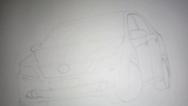 КАК НАРИСОВАТЬ МАШИНУ TOYOTA CAMRY XV50 смотреть онлайн