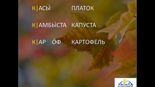Видеоурок: обучение абазинскому языку. 24 занятие смотреть онлайн