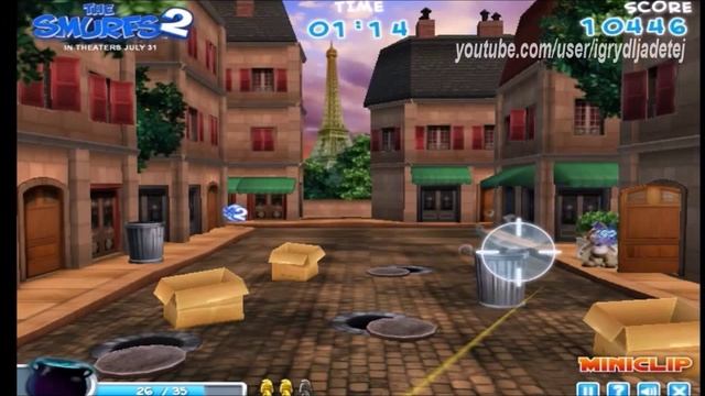 Смурфики игра Смурфетта против Плохишей смотреть онлайн