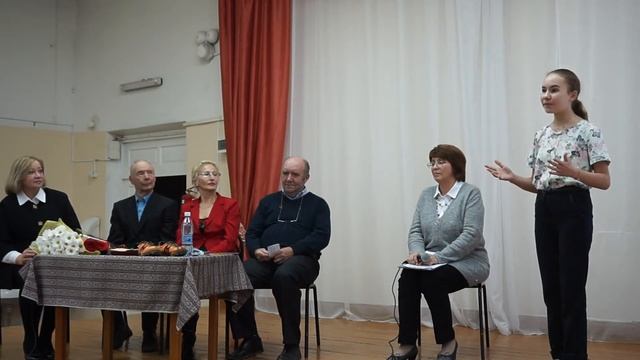 3 София Дубенецкая читает стихотворение, посвященное Л М Гуриной смотреть онлайн