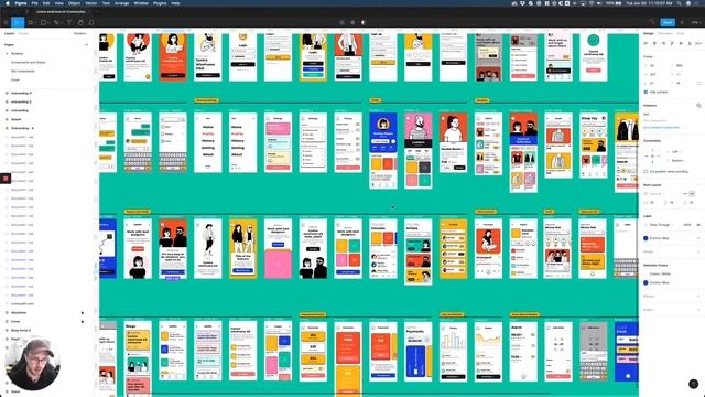 Versioning Components — UI Design in Figma смотреть онлайн