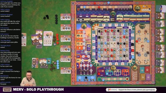 Merv: Solo tutorial and playthrough смотреть онлайн