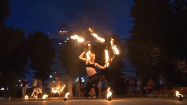 Fire show Brainstorm, Ульяновск смотреть онлайн