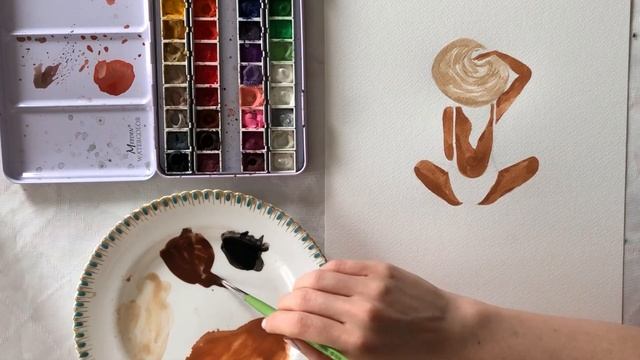 Paint with me: Beach Girl Illustration (+ how to fix mistakes with Photoshop) смотреть онлайн