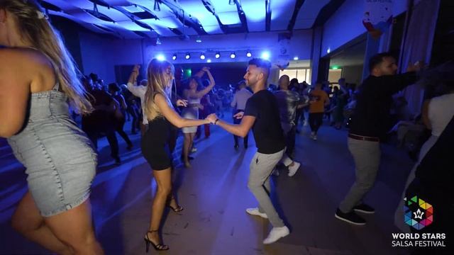 Gabriel Gaboland & Alina Vakhner - Salsa Social Dance At World Stars Salsa Festival 2022