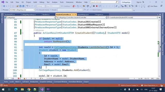 Part 15 Model Validations in Web/REST API || Asp.Net Core Web API Tutorials C# смотреть онлайн