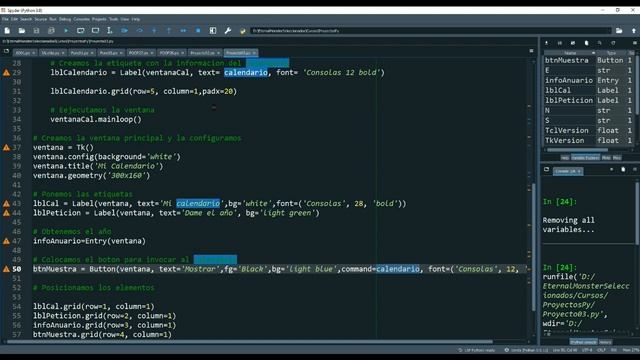 Calendario - 3 - Proyectos Python смотреть онлайн
