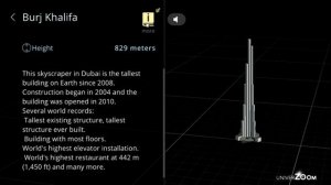 UniverZoom, Universe Size Comparson