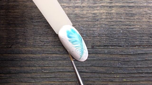 ? Нежное Перышко ? Рисунок Гель-лаком Поэтапно / Весенний Дизайн Ногтей для Нежного Маникюра смотреть онлайн