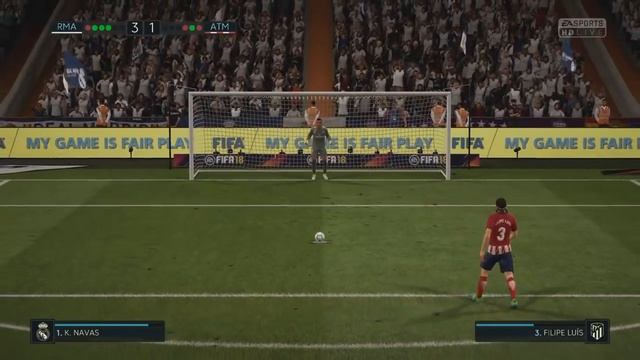 FIFA 18 Penalty Shootout (Real Madrid vs Atlético de Madrid) смотреть онлайн