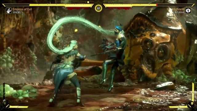 Mortal Kombat 11 Sindel vs Kitana (Difficulty: very hard) смотреть онлайн