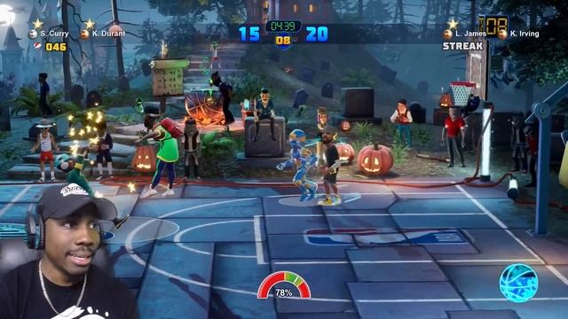 CURRY BREAKING ANKLES IN HALLOWEEN UPDATE! NBA 2k Playgrounds 2 Gameplay Ep. 9 смотреть онлайн
