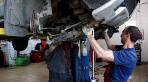 Замена сцепления на дизельном Рено Дастере (clutch Dacia Duster)