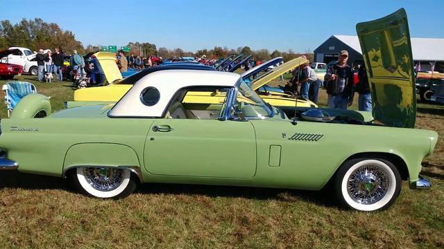 1956 THUNDERBIRD GREEN FORD THUNDERBIRD HARDTOP CONVERTIBLE NJ QQ 'LISA56' смотреть онлайн