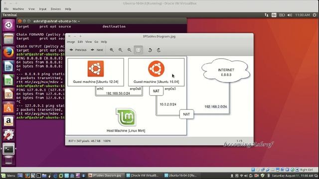 A brief demonstration of IPTables on Ubuntu смотреть онлайн
