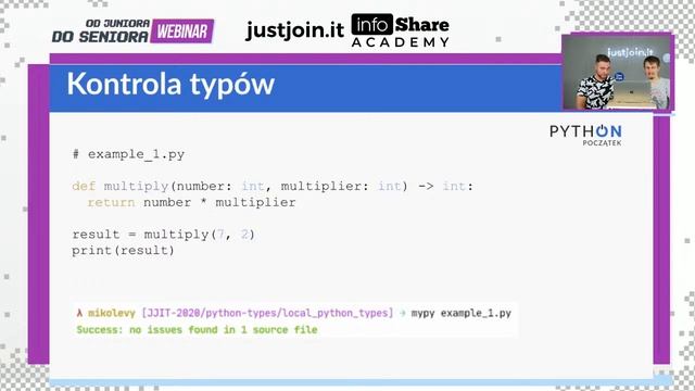 Statyczne Typowanie w nadal Dynamicznym Pythonie смотреть онлайн
