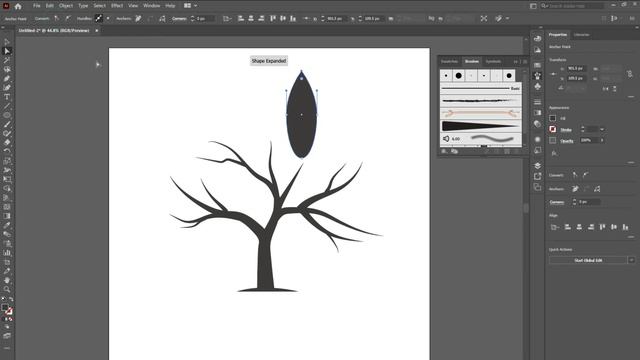 Stunning Tree Logo Design In Illustrator | Tree Logo Design Tutorial | Illustrator Tutorial смотреть онлайн