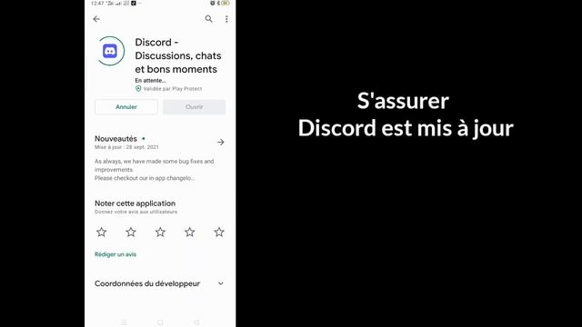 Comment résoudre le problème du code de vérification dans Discord смотреть онлайн