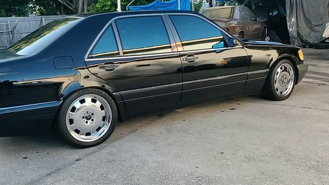 1995 Mercedes S500 W140 VIP Build Gets Proper Mandrus Emil Rims