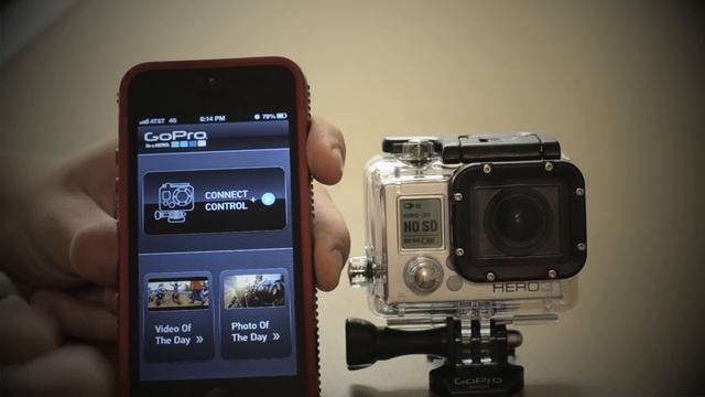 How to connect Go Pro Hero 3 to iPhone or Android