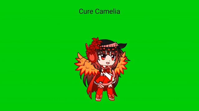Cure Camelia Balala Precure in Green screen смотреть онлайн