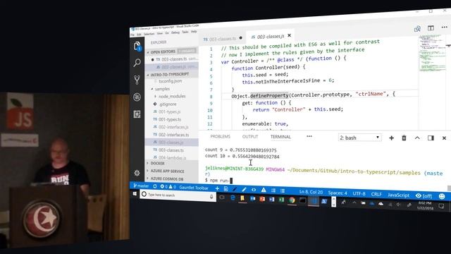 Intro to TypeScript with Jeremy Likness, Presented by Atlanta JavaScript смотреть онлайн