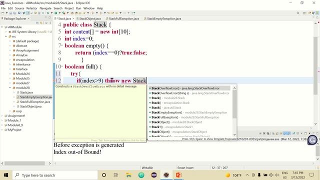 Exception Handling in Java (Part-2)(Module-28) смотреть онлайн