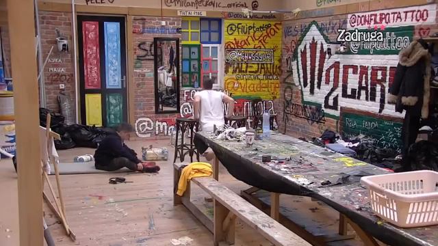 Zadruga 3 - Matora i David vežbaju u radionici - 26.03.2020. смотреть онлайн