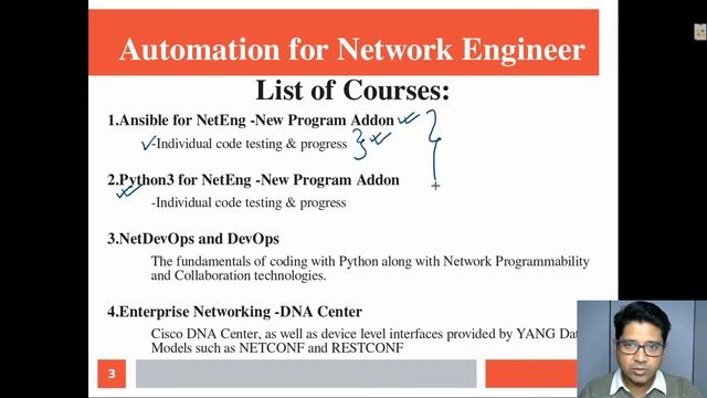 16 Network Automation Engineer Course, Ansible & Python3 for NetEng, NetDevOps & DevOps, DNA Center смотреть онлайн