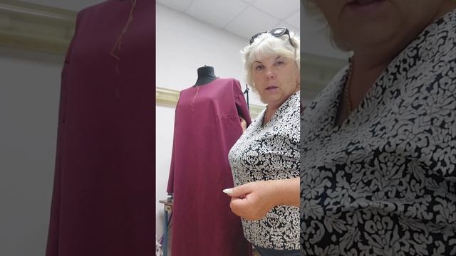 Начинаю шить платье из трикотажа джерси.Провела примерку. смотреть онлайн