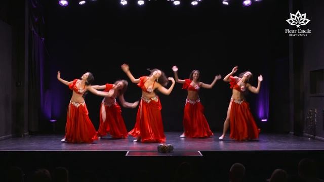 ENTA HABIBI (Wael Kfoury) Belly dance by Fleur Estelle Dance Company смотреть онлайн