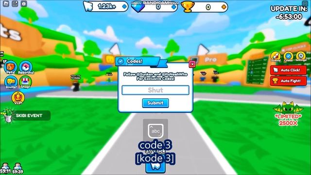 *ALL CODES WORK* [2 HOURS] Clicker Wars Simulator ROBLOX | August 16, 2023 смотреть онлайн