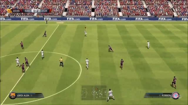 FIFA 15 - FC Barcelona vs FC Bayern Munich Gameplay [HD] смотреть онлайн