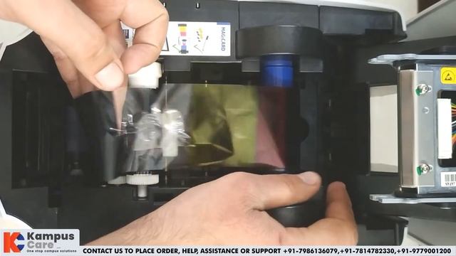 How To Join Magicard Dye Film Ribbon | ID Card Printer | Magicard Enduro 3e Support | Kampus Care смотреть онлайн