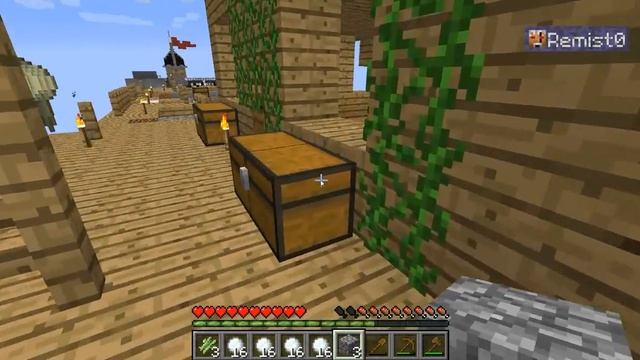 ДОМ ВВЕРХ ДНОМ! Minecraft. Sky Survival. смотреть онлайн