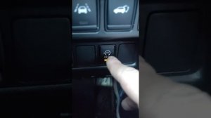 Start stop button that disable the start stop system for Nissan X trail t32 2018 video 2