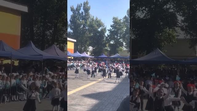 Флешмоб - танец первоклашек. Марьюша 2022 год. смотреть онлайн