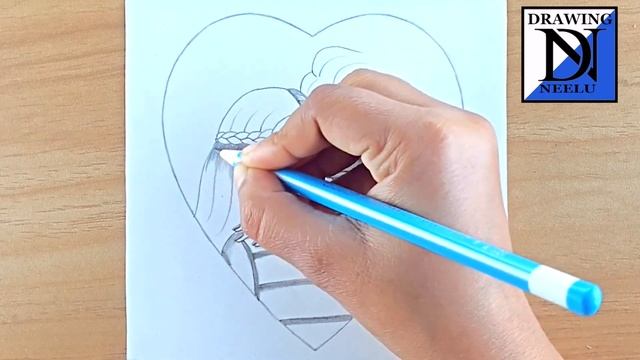 How To Draw Couple In Love Symbol || Valentine Couple Drawing || Very Easy Drawing || Pencil Drawin