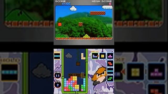 Tetris DS Nintendo DS Gameplay - Marathon смотреть онлайн