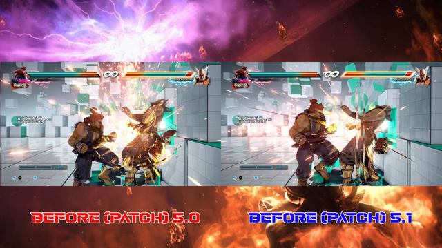 Tekken 7 - Patch Comparison V5.0 To 5.1(Fang`Akuma`Xiaoyu)RIP смотреть онлайн