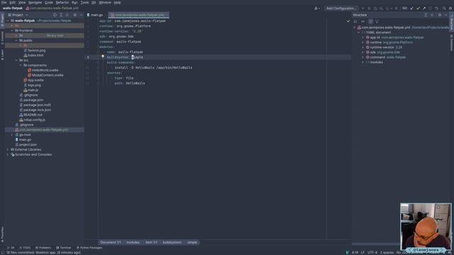 Playing with Wails app builder: Part 1 - Trying to package app as a Flatpak | Always Developing #55 смотреть онлайн