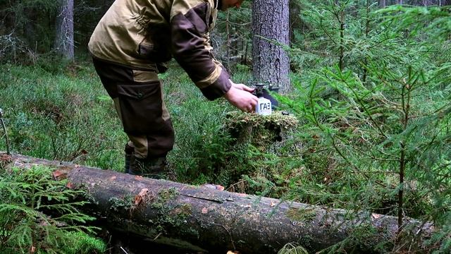 Поход в лес,замена армейского сухпайка,осенний обед в лесу. смотреть онлайн