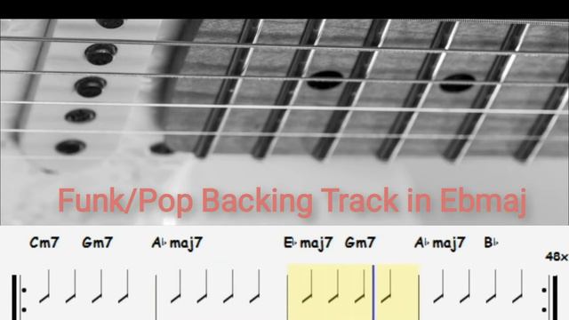 Funk Pop Backing Track in Ebmaj 80bpm смотреть онлайн