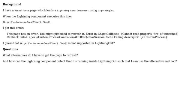 Error in $A.getCallback() [Cannot read property 'fire' of undefined] failed:... смотреть онлайн