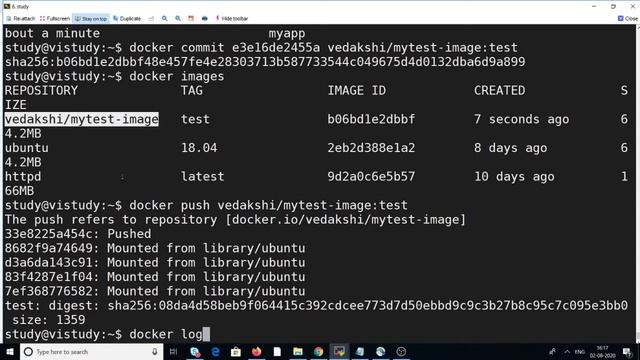 Pushing images into docker hub | Docker push images смотреть онлайн