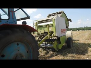 СЕНОКОС 2021.Как работает пресс КЛААС 46 в поле!Особенности и нюансы пресса!